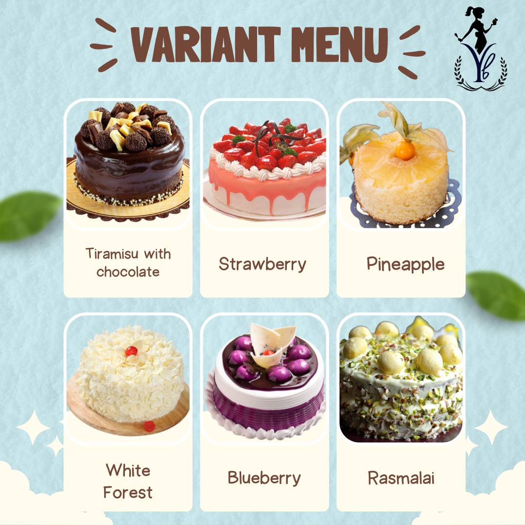 Yuva bakers menu