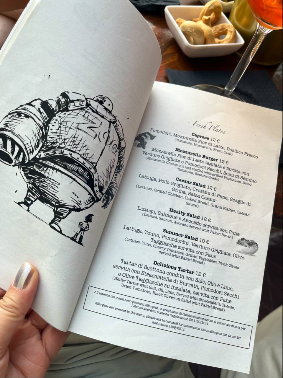 Menu di Zog Milano Navigli 