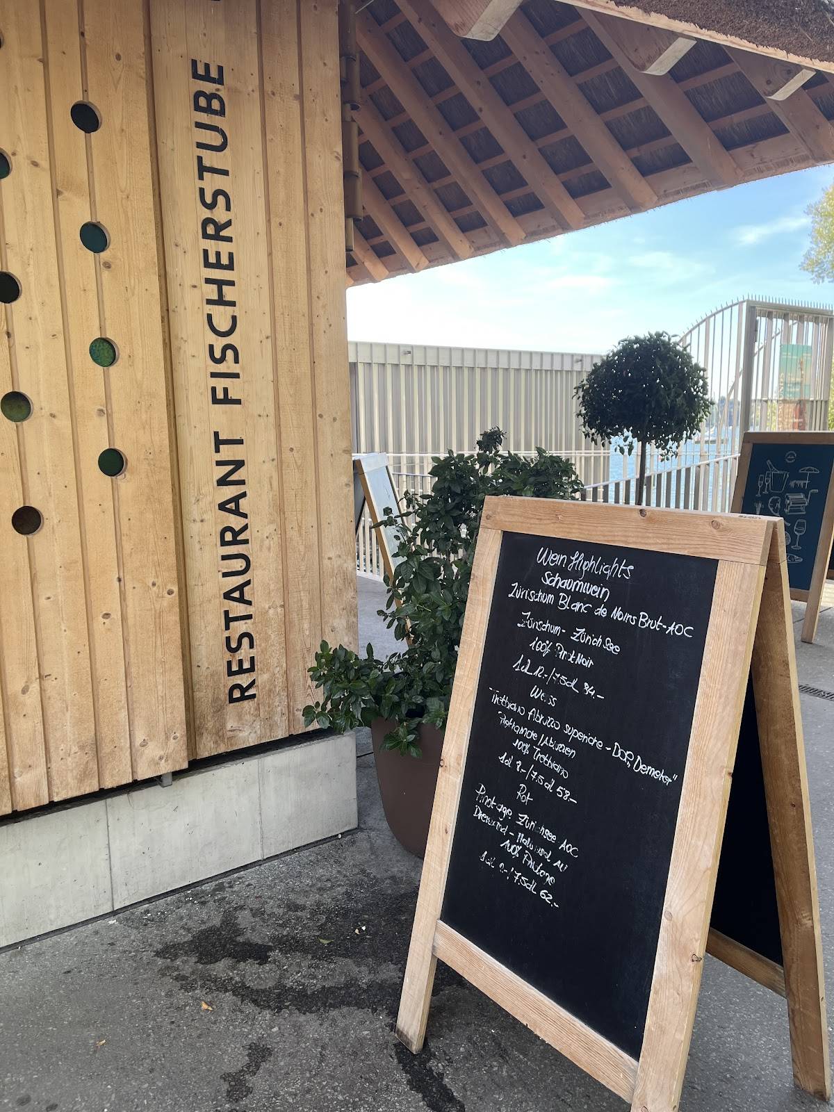 Menu di Fischerstube Zürihorn 