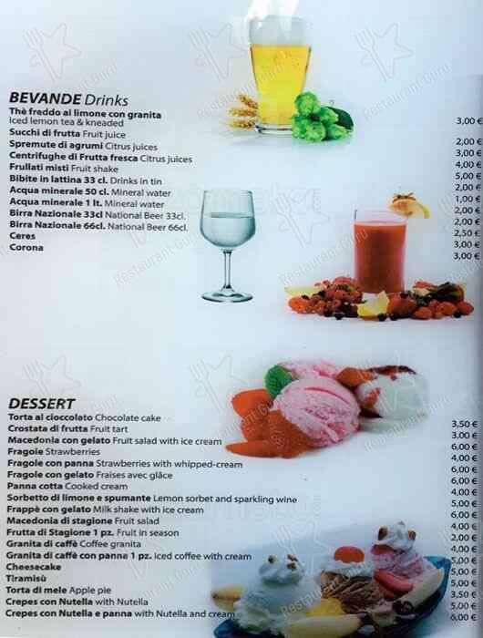 Menu di Rik's Cafe 