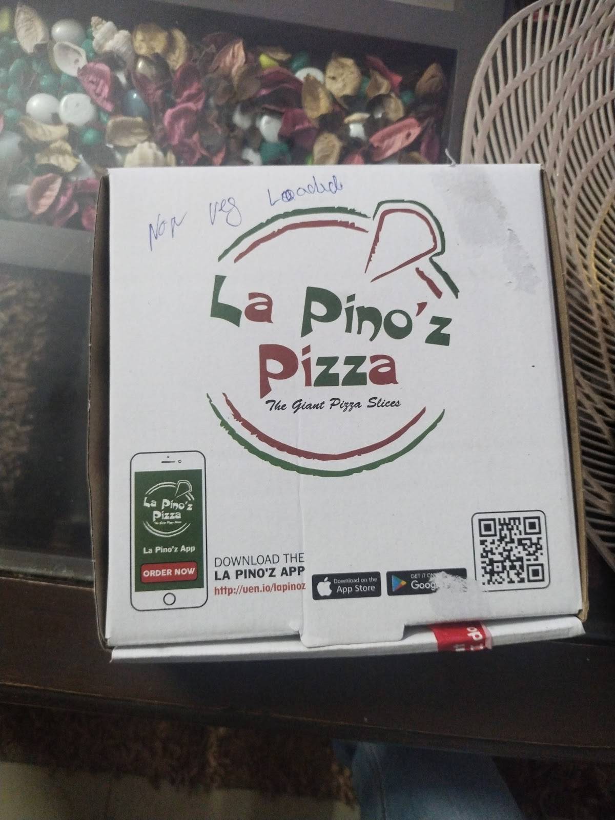 la pino'z pizza menu