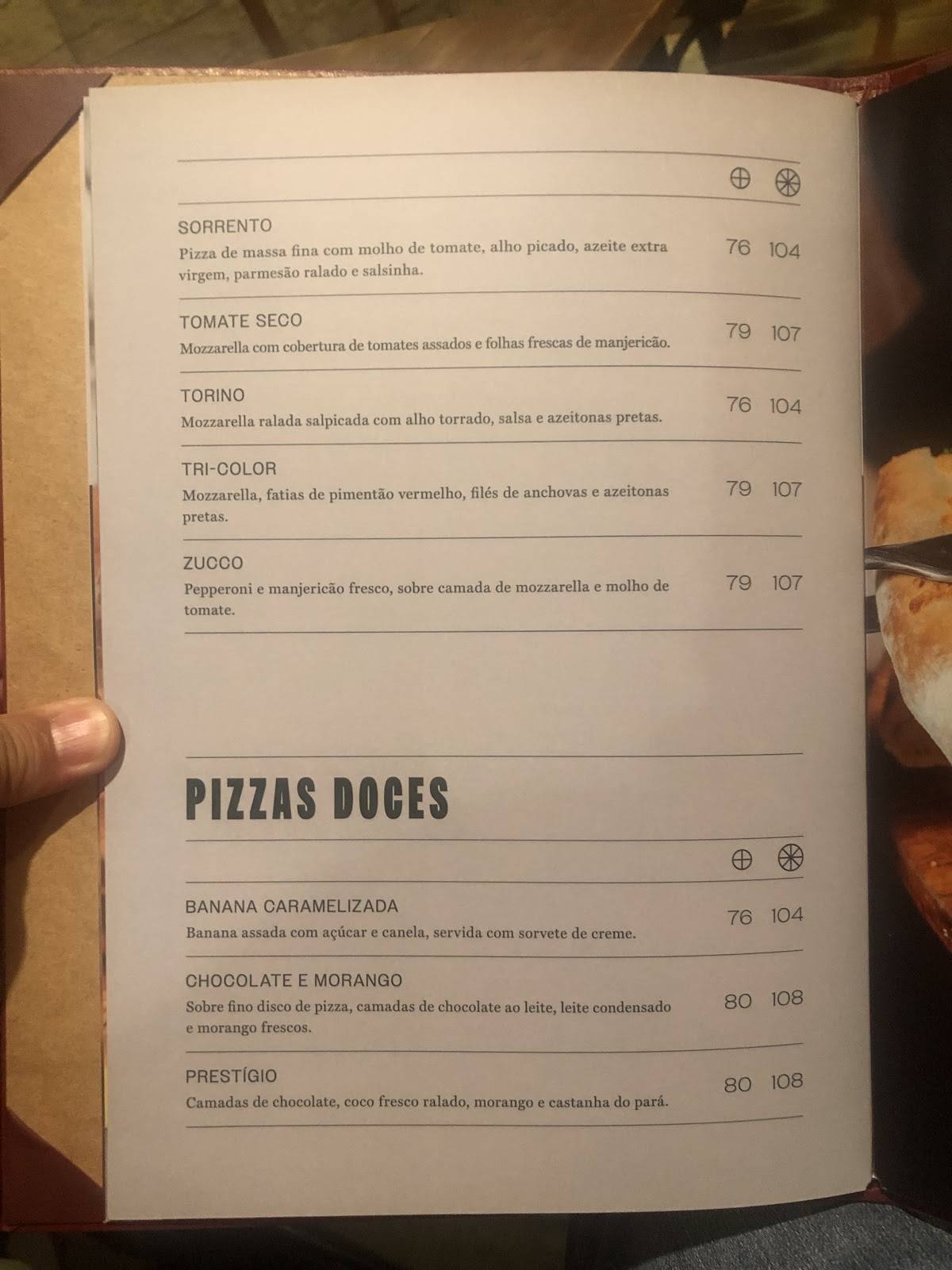 meime pizzaria cardápio