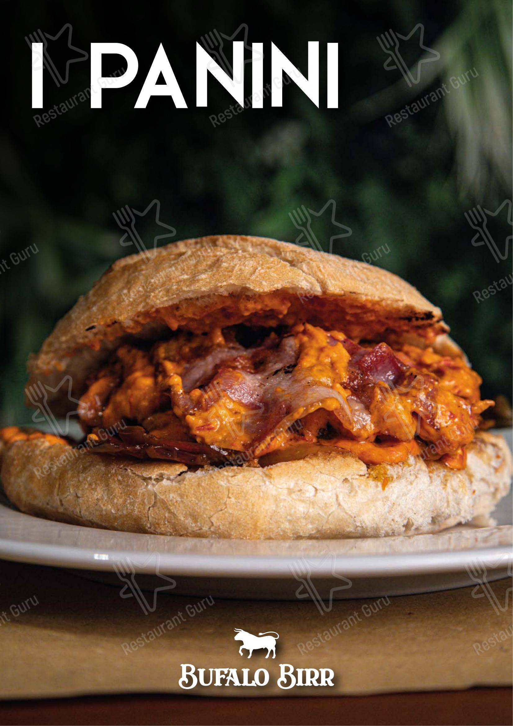 Bufalo Birr Steakhouse di Carni Pregiate in Quarto - Menu