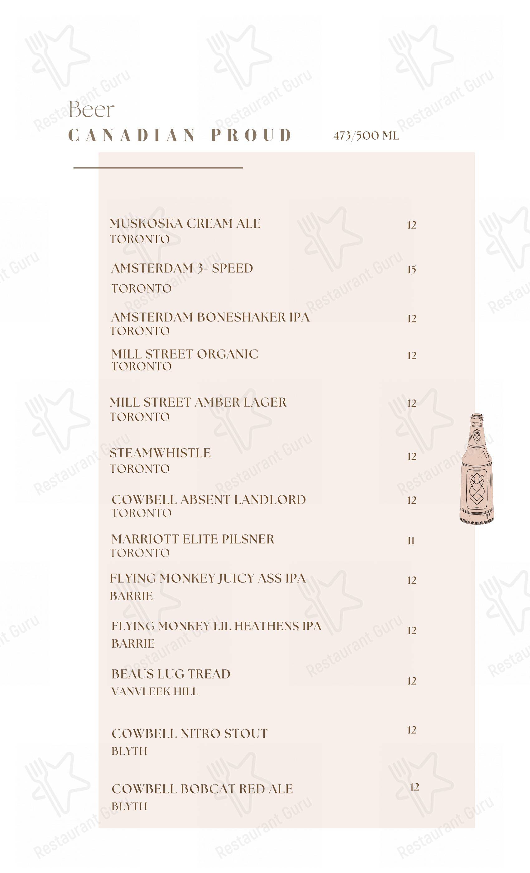 Takeaway Menu pour Draco Markham dans Markham
