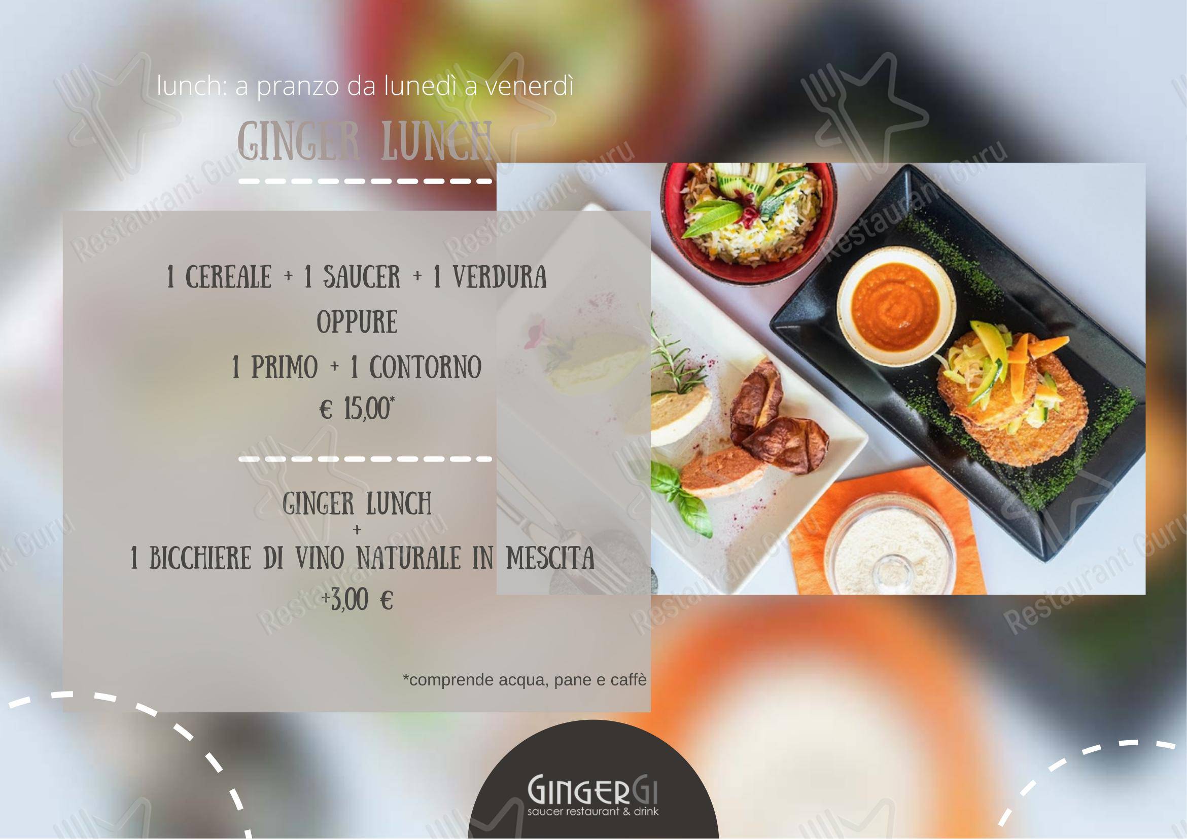 菜单 per GingerGi in Padova