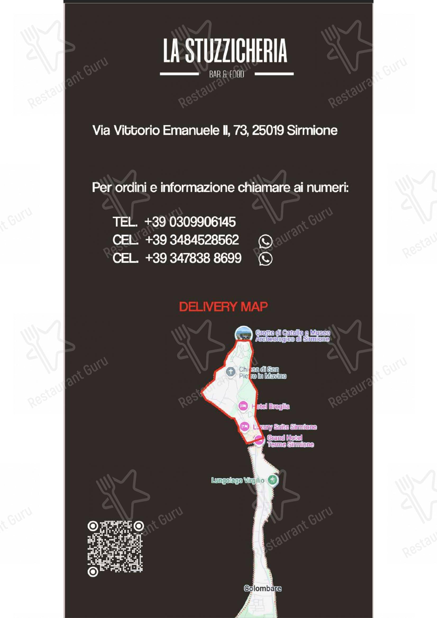 La Stuzzicheria Piadineria in Sirmione - Menu