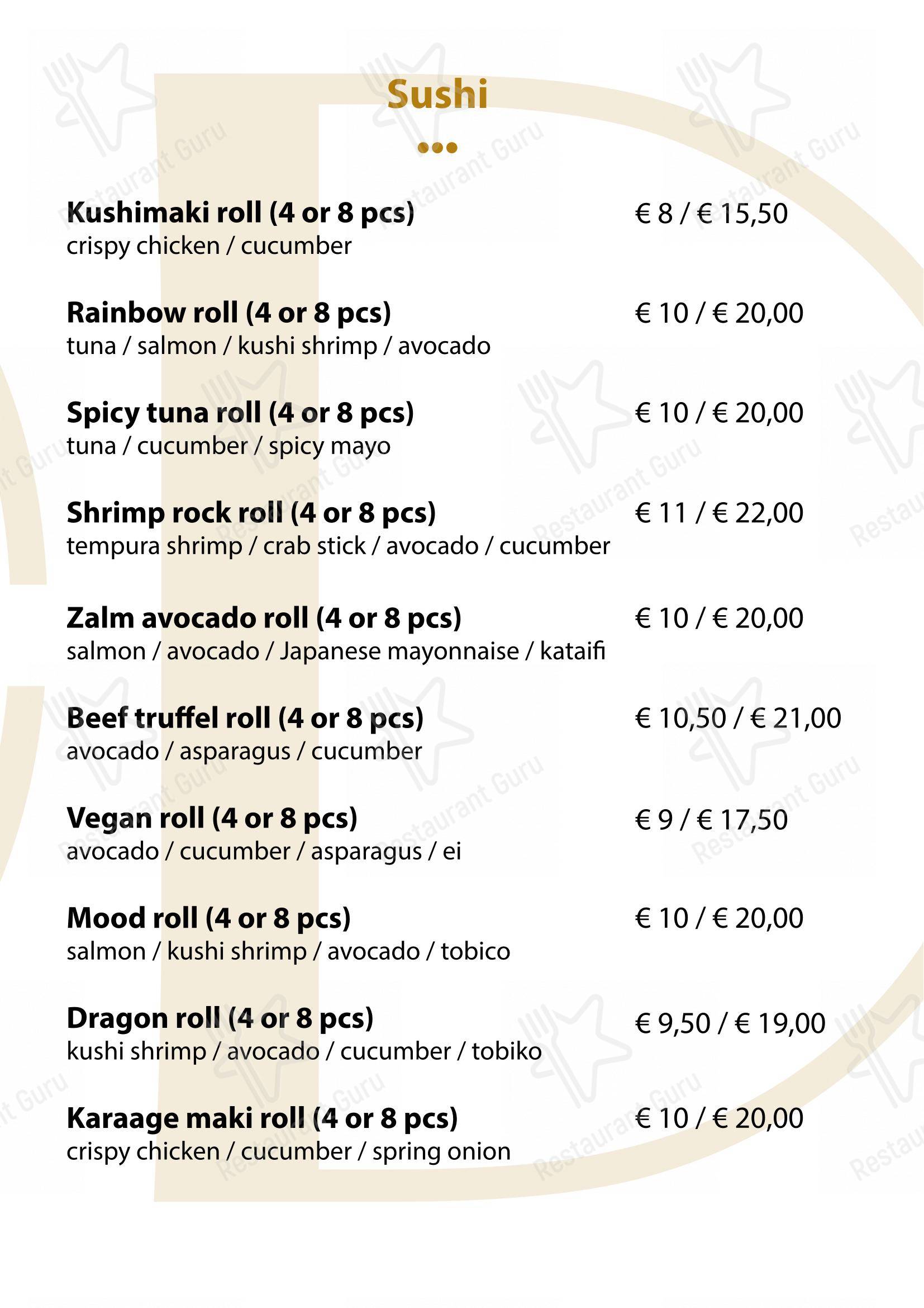 Крафт меню pour Mood Bar & Kitchen dans Rotterdam