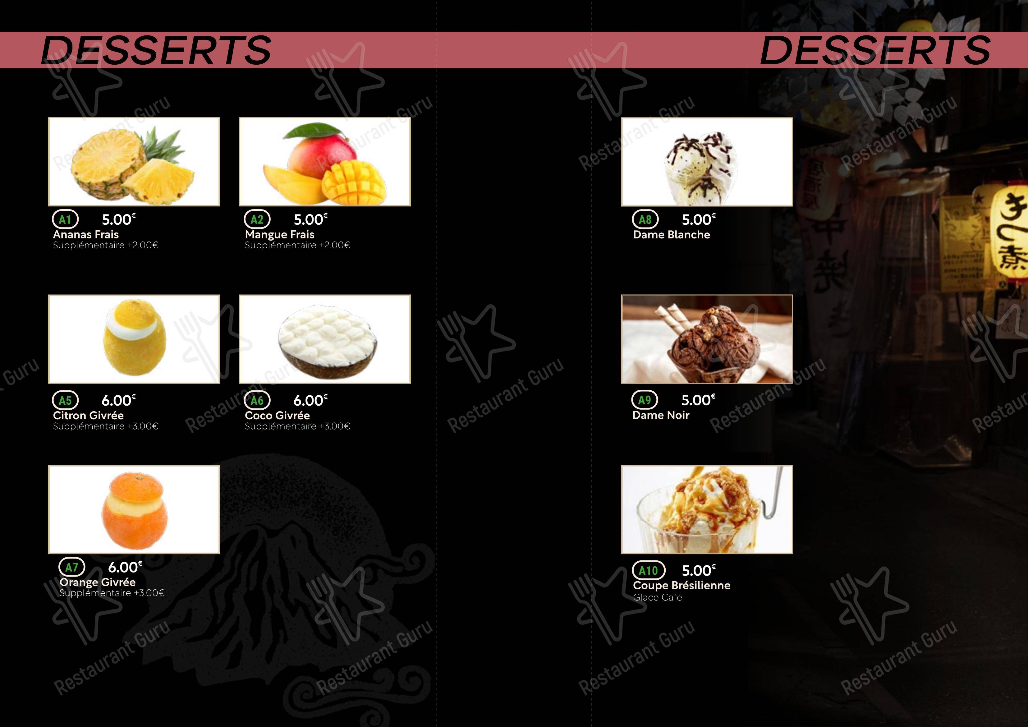 New Asia dans Tubize - Menu