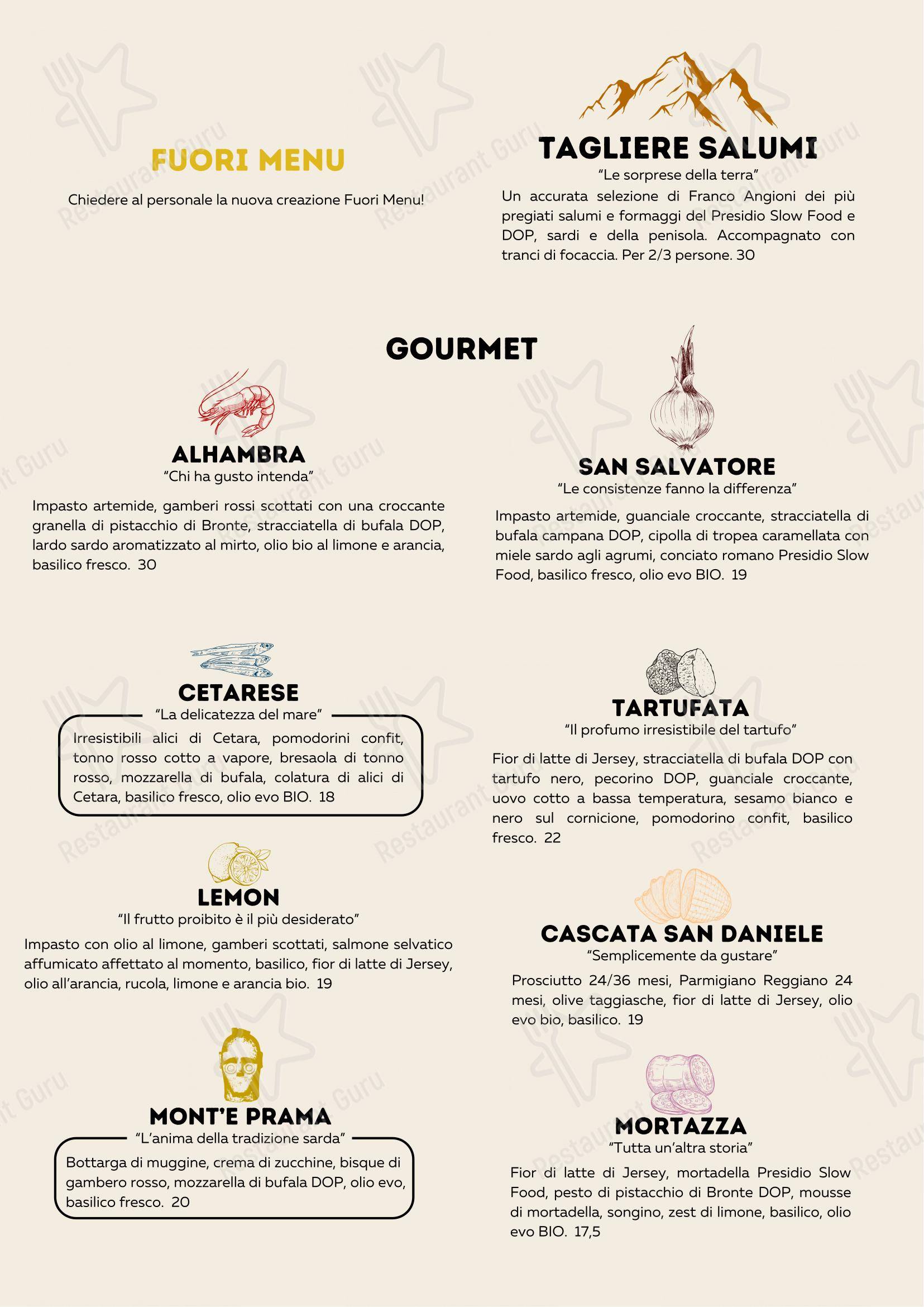 Poppy's in Carbonia - Menu