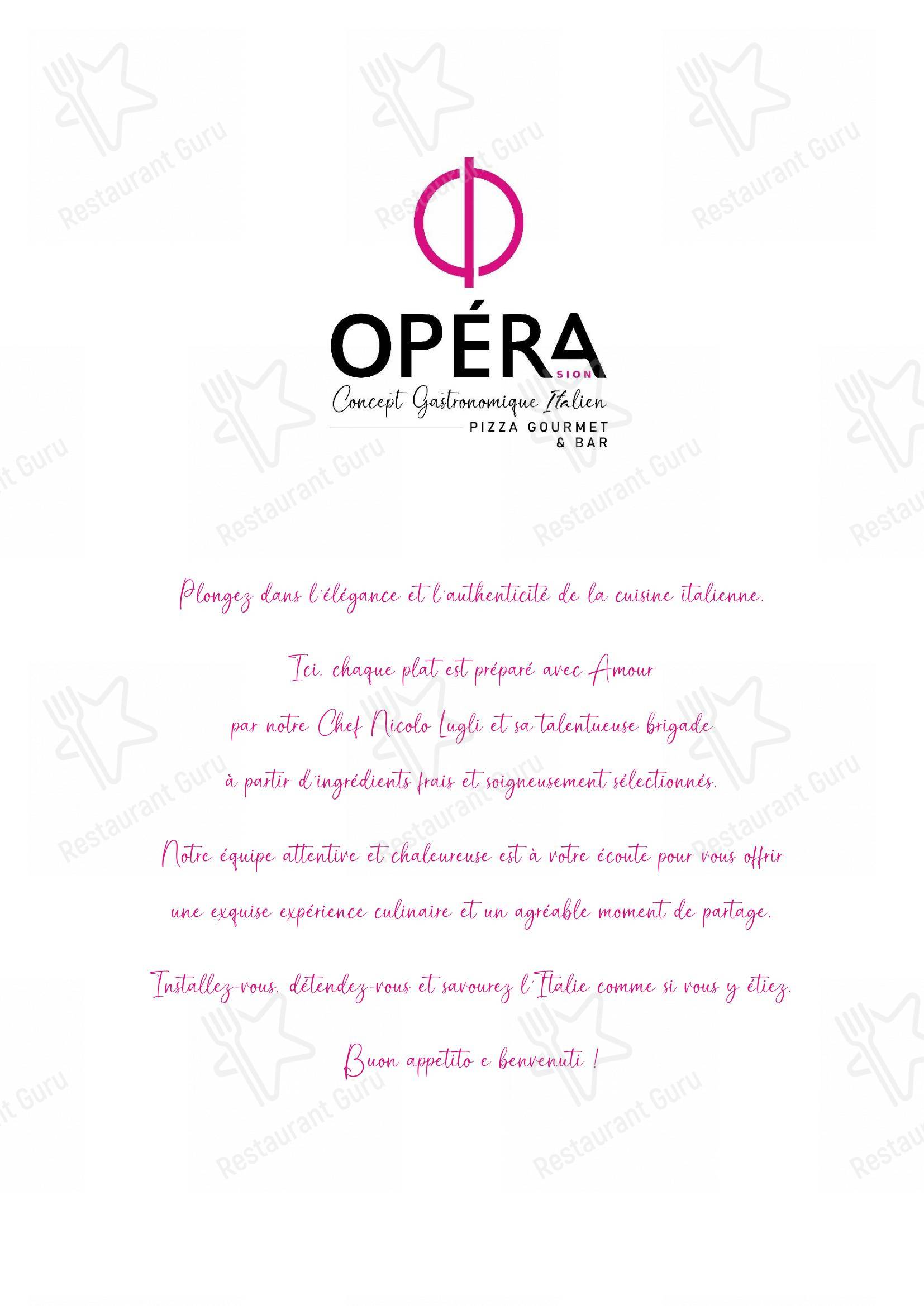 Детское per Restaurant Opéra Sion in Sion