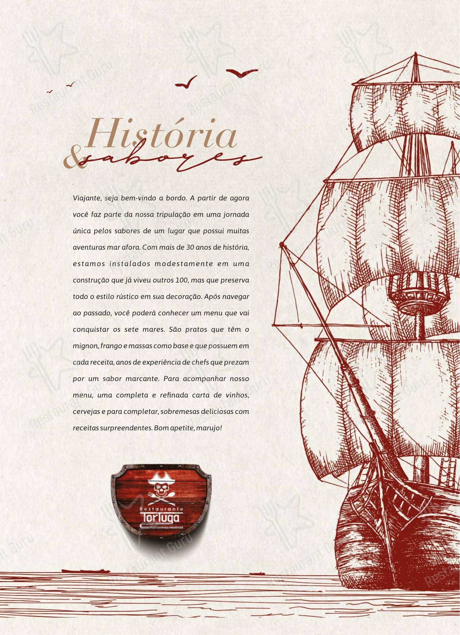 Restaurante Tortuga - Menu bar