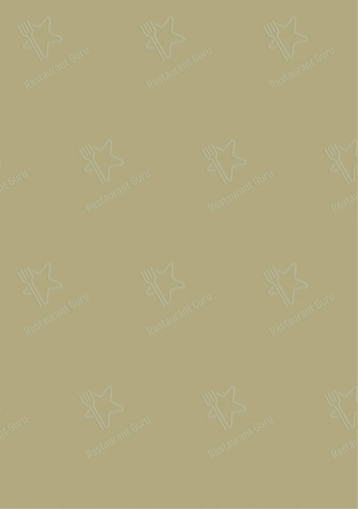 Menu di Terrazza Monti - Restaurant & Lounge Bar - Ночное меню