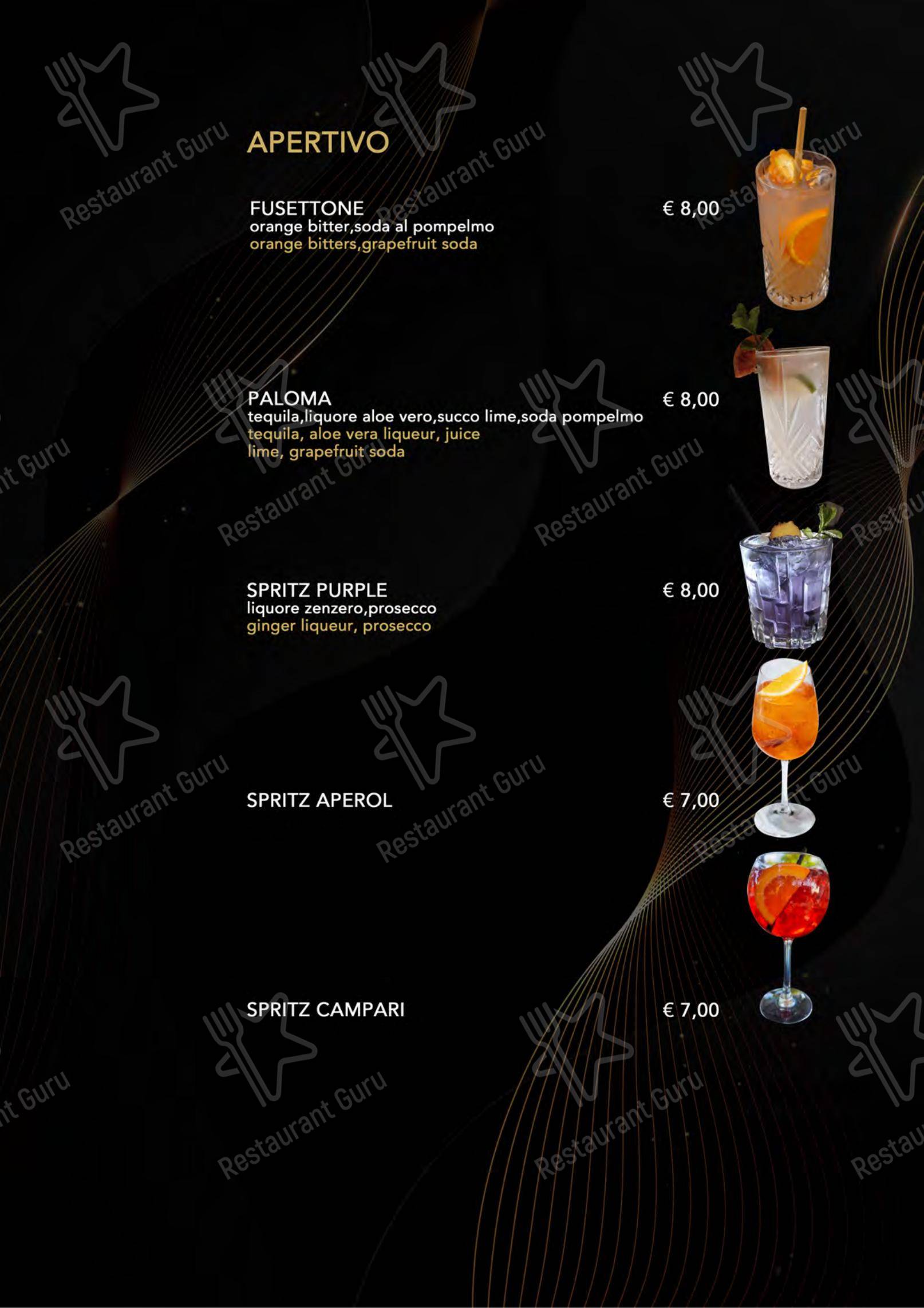 Menu bar per Yugo in Varazze