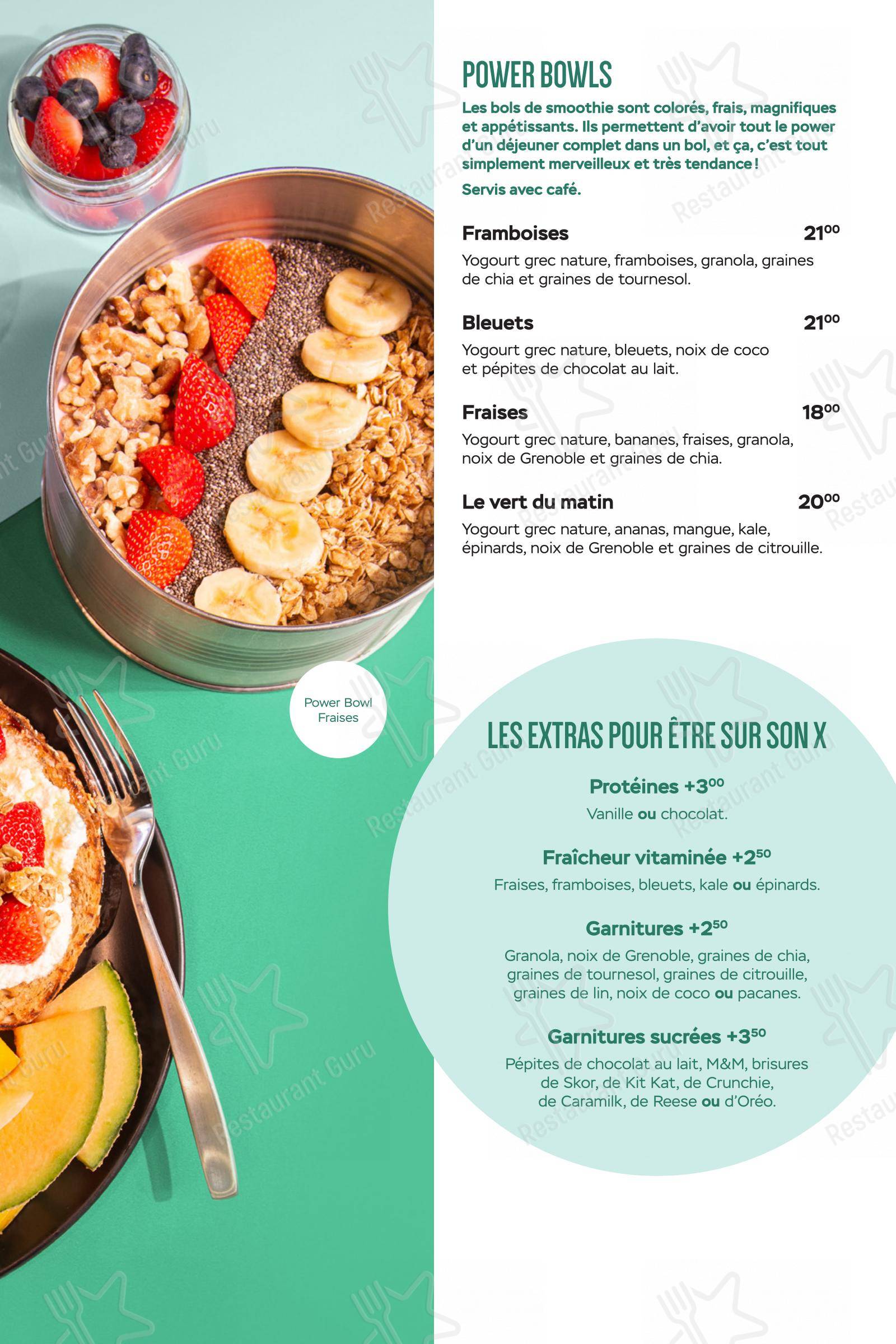 Menu pour 9 resto déjeuner restaurant