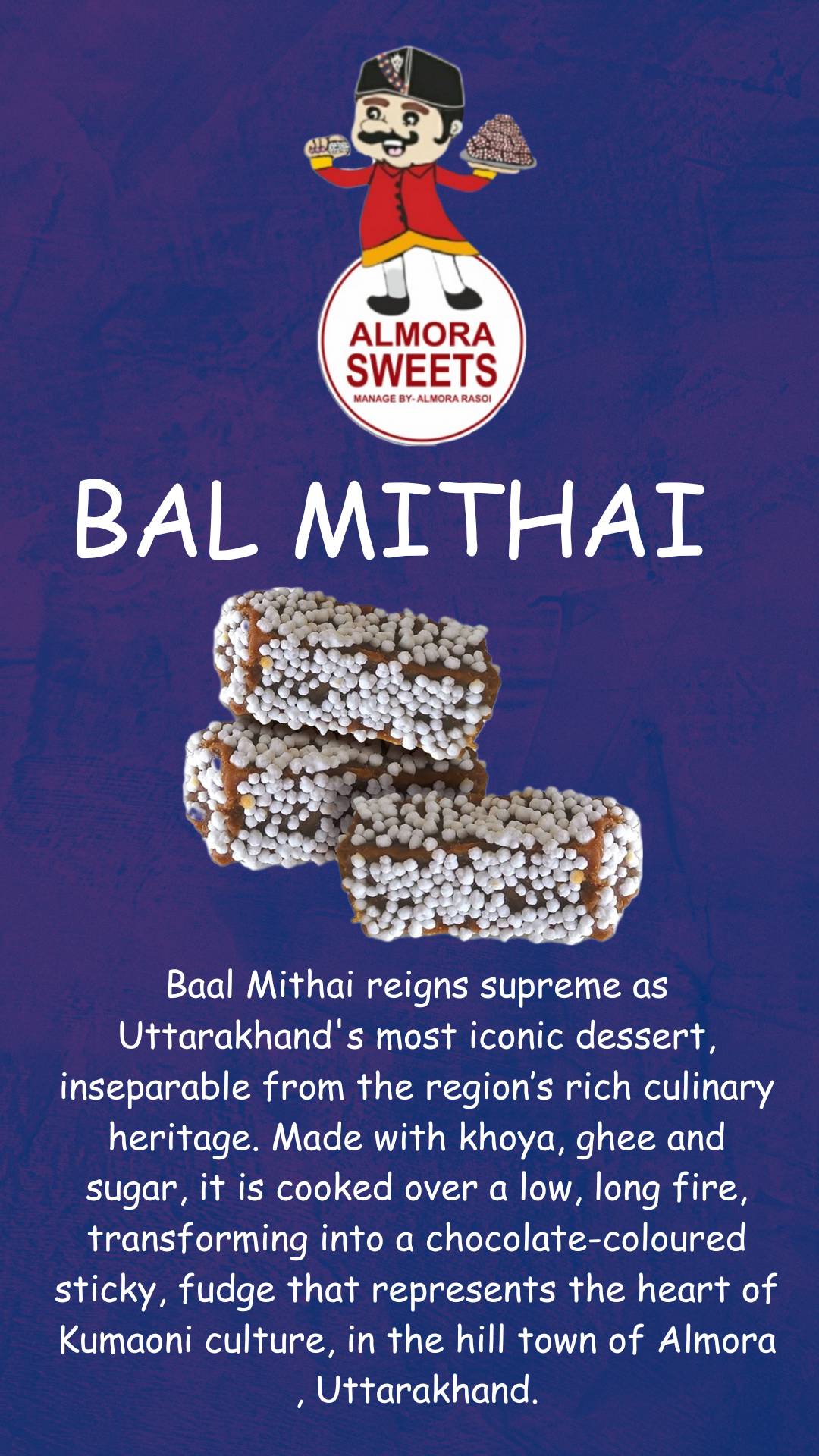 ALMORA RASOI - SWEET SHOP menu