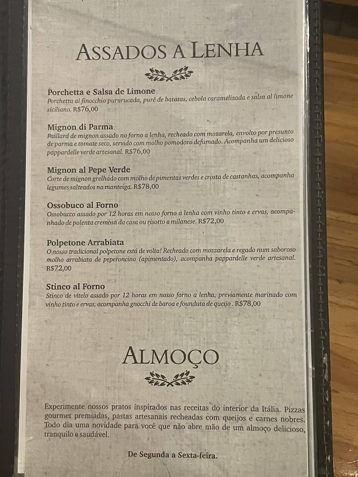 AVENIDA PAULISTA PIZZA BAR cardápio