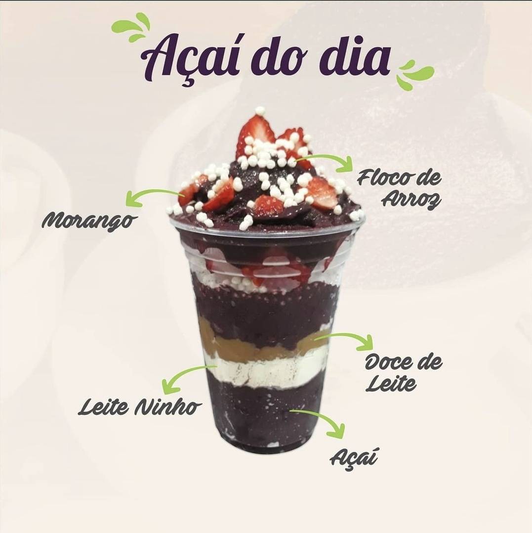 Açaí DuValle cardápio