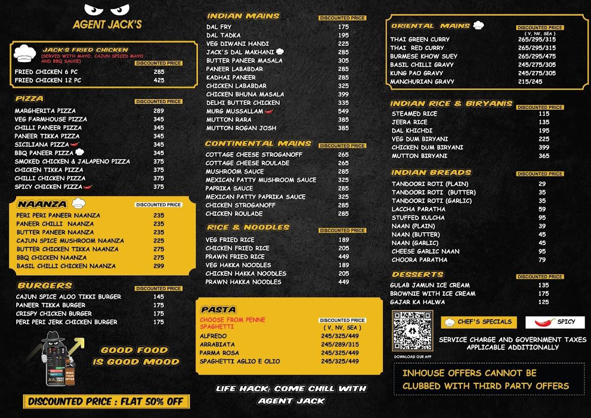Agent Jack's (Hinjewadi) menu