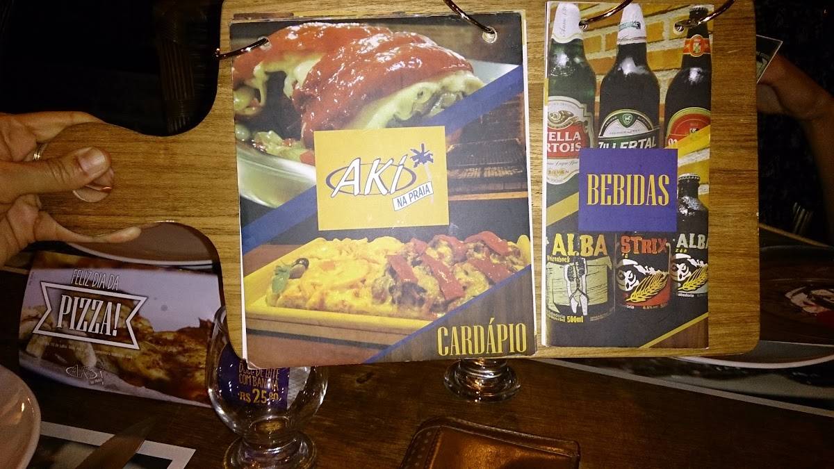 Aki Restaurante cardápio
