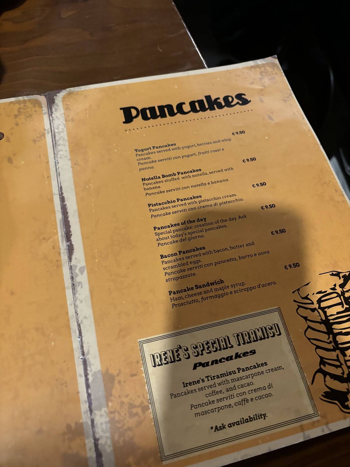 Menu di Ala Grande Caffè (Caffè Rosanò) 