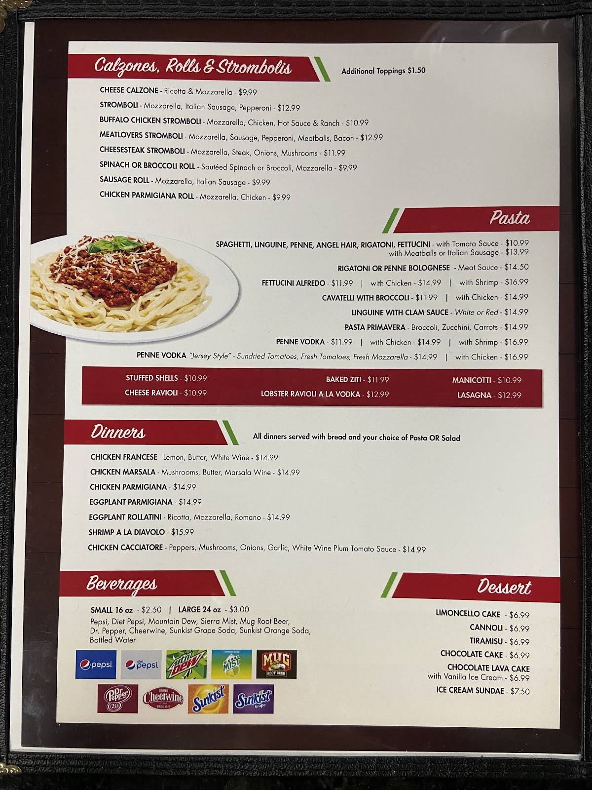 Menu at Armando’s Pizza Zebulon pizzeria, Zebulon