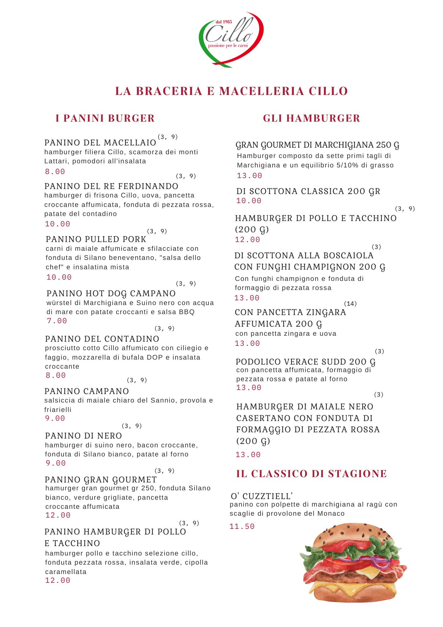 Menu di Eccellenze Campane 