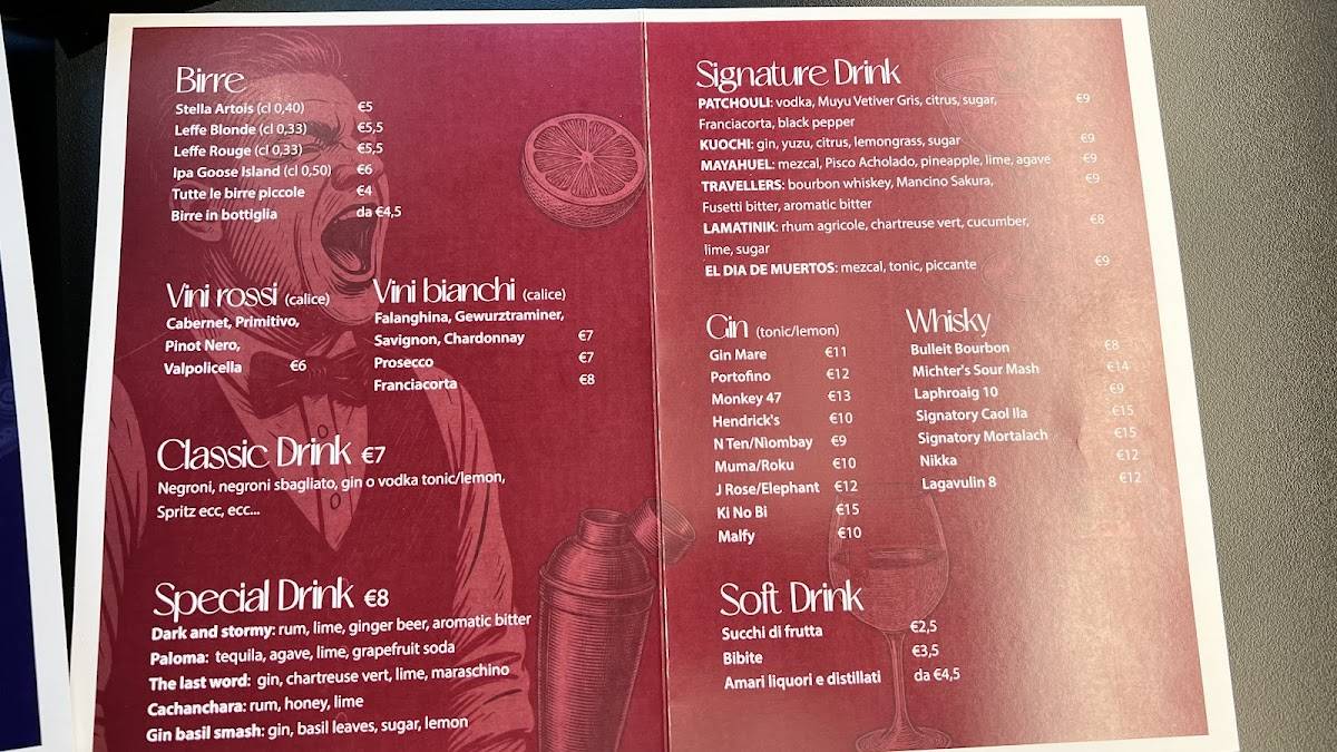 Menu di Autentico Bistrot 