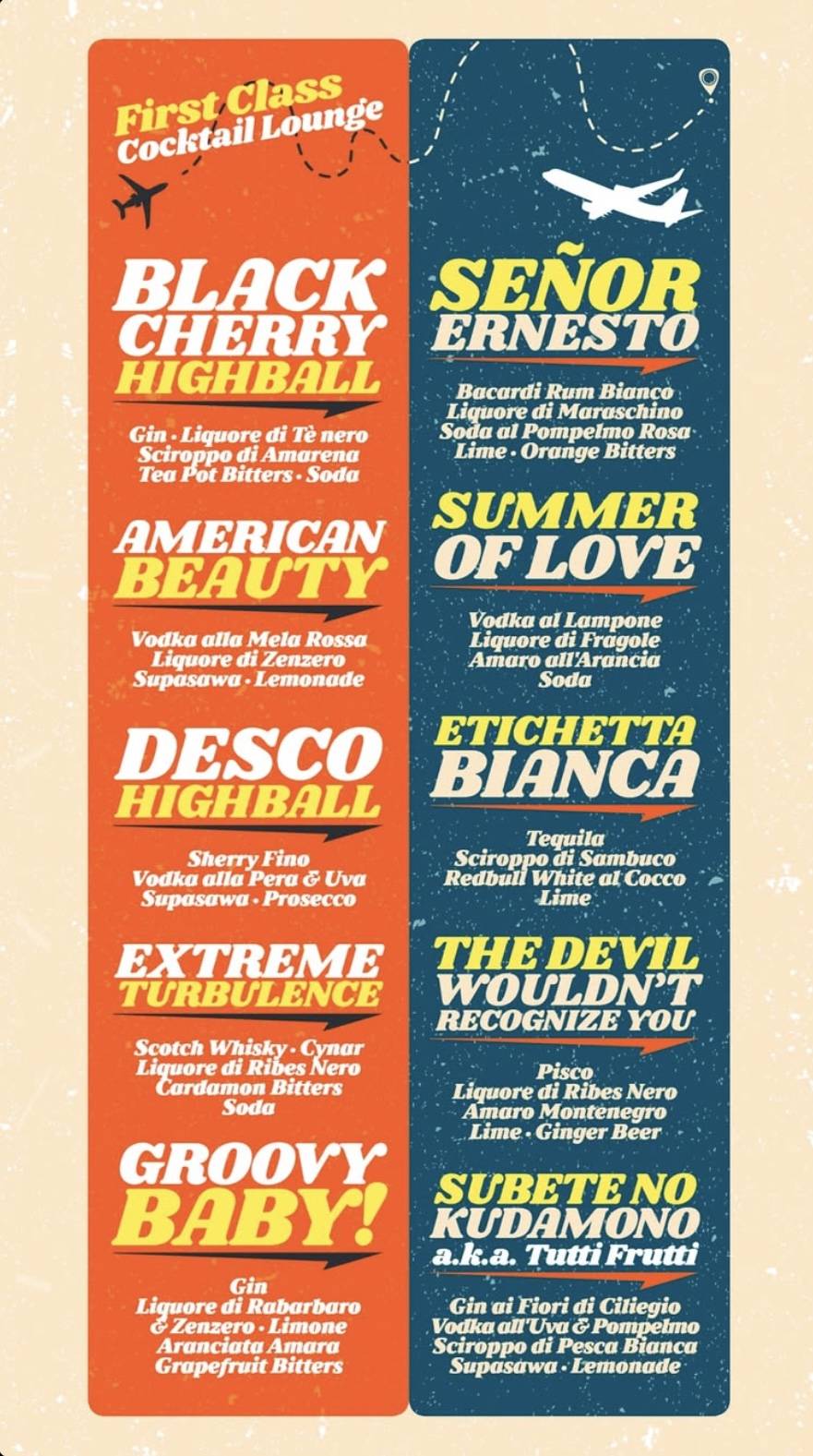 Menu di Autocorriere Bar 