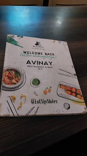 Avinay Bar & Restaurant menu