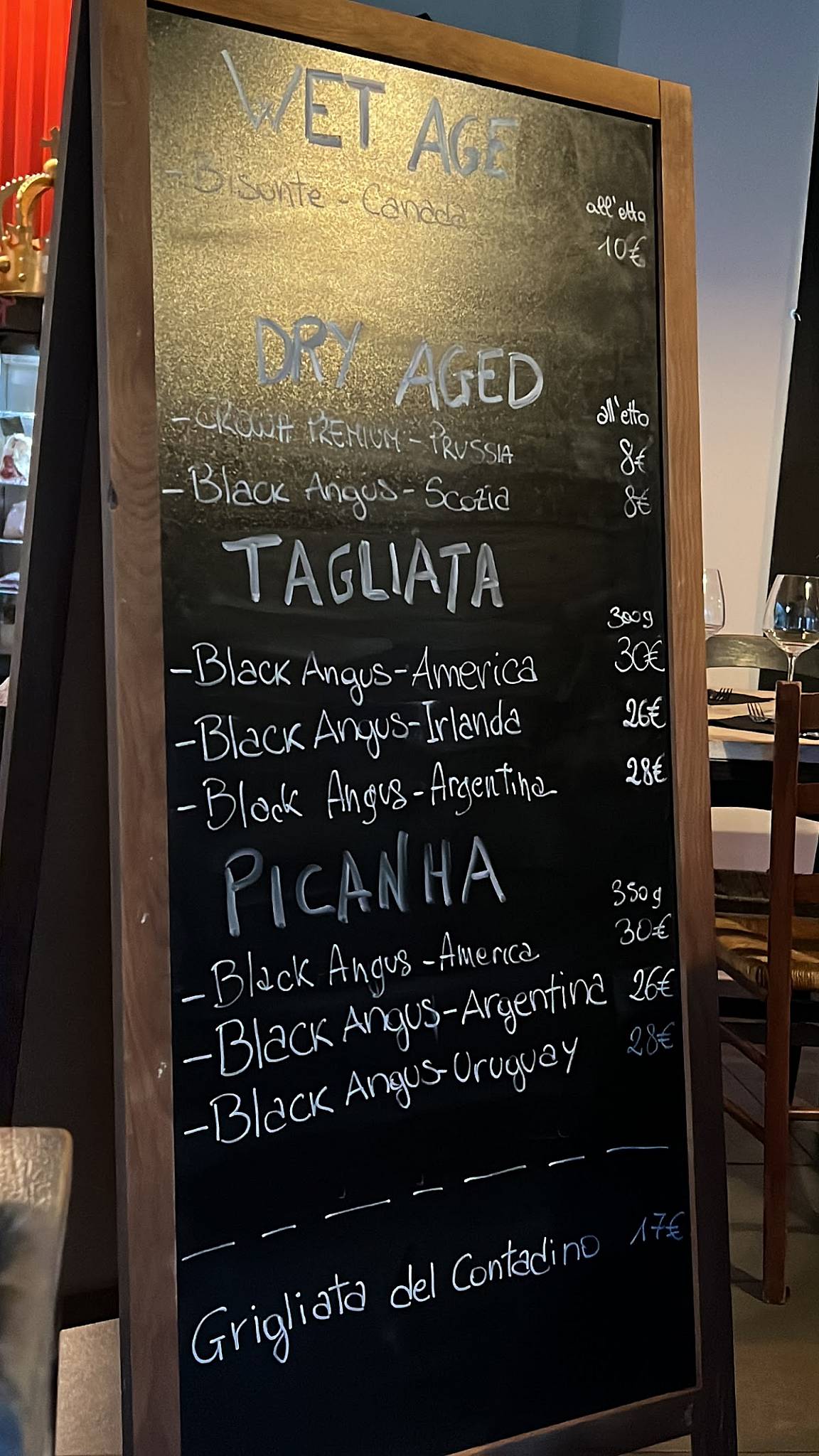 Menu di Kilometro 25 