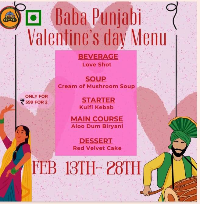 Baba Punjabi – Authentic Punjabi Dhaba & Best Punjabi restaurant in JP Nagar menu
