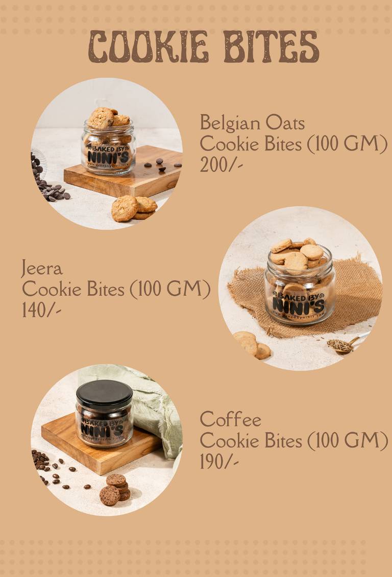 Baked by Nini's - Kudasan menu