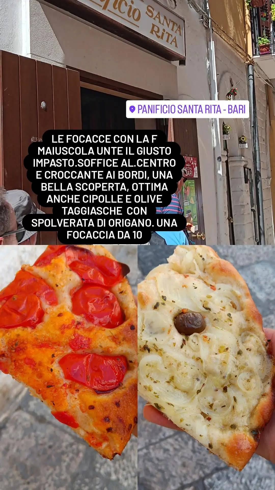 Menu di Panificio Santa Rita 