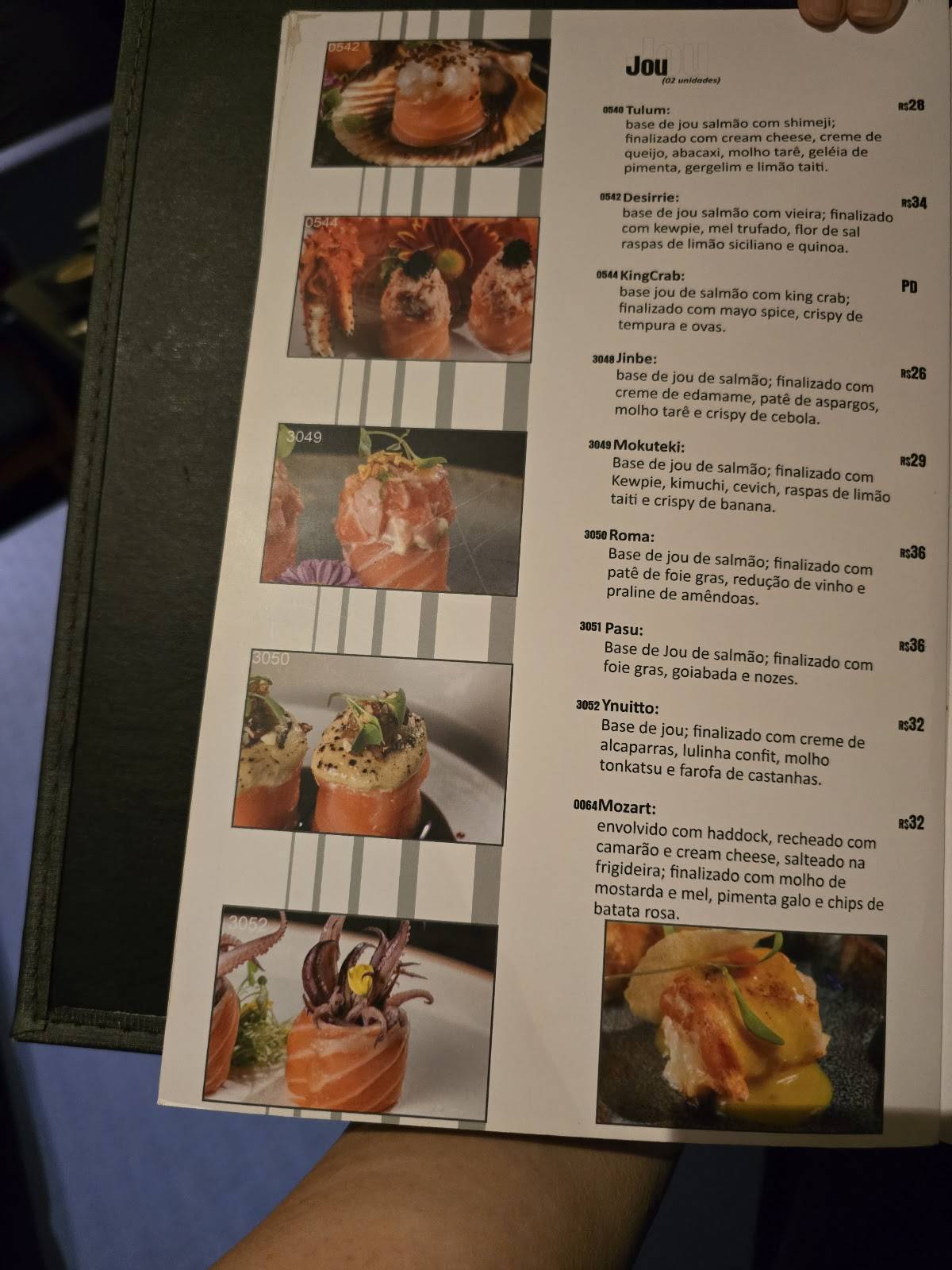 Dhoo Sushi cardápio