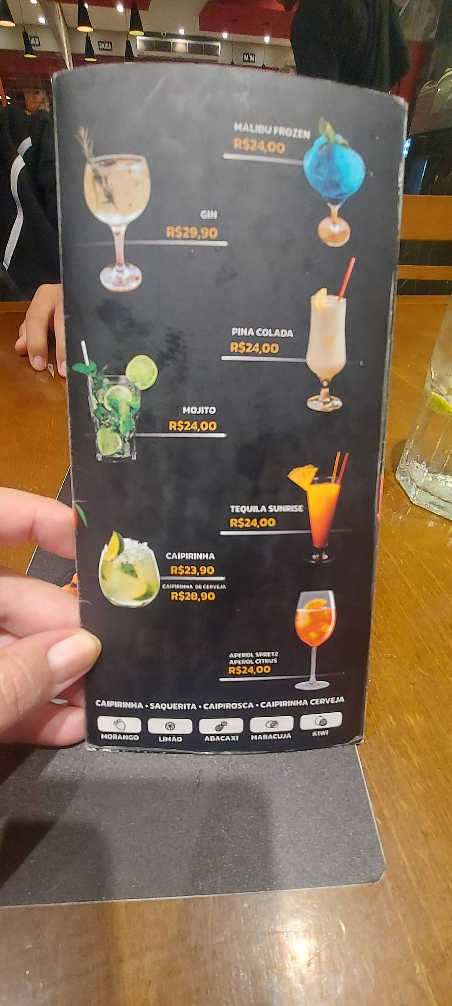 Bãn Sushi Rio Claro - Temakeria cardápio