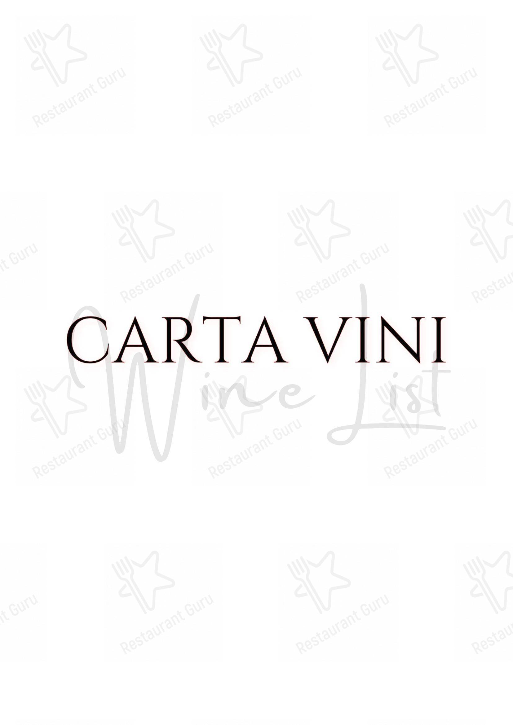 Menu bar per Ristorante Bar Lario pub & bar