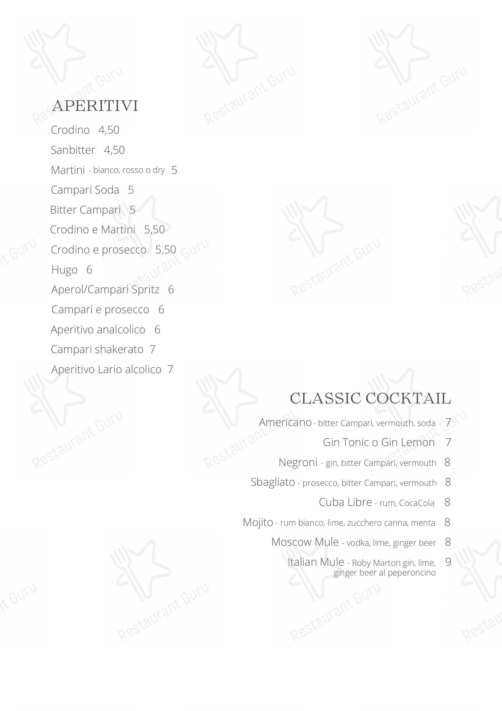 菜单 per Ristorante Bar Lario in Como