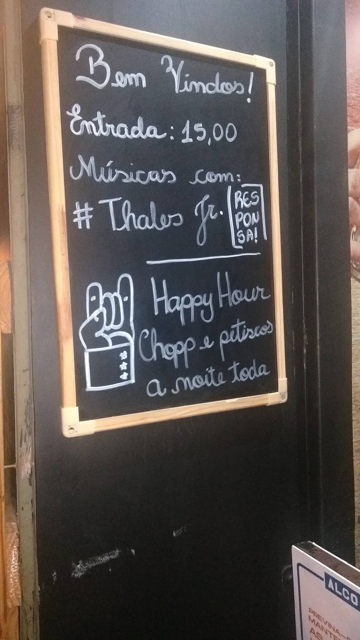 Bar Responsa cardápio