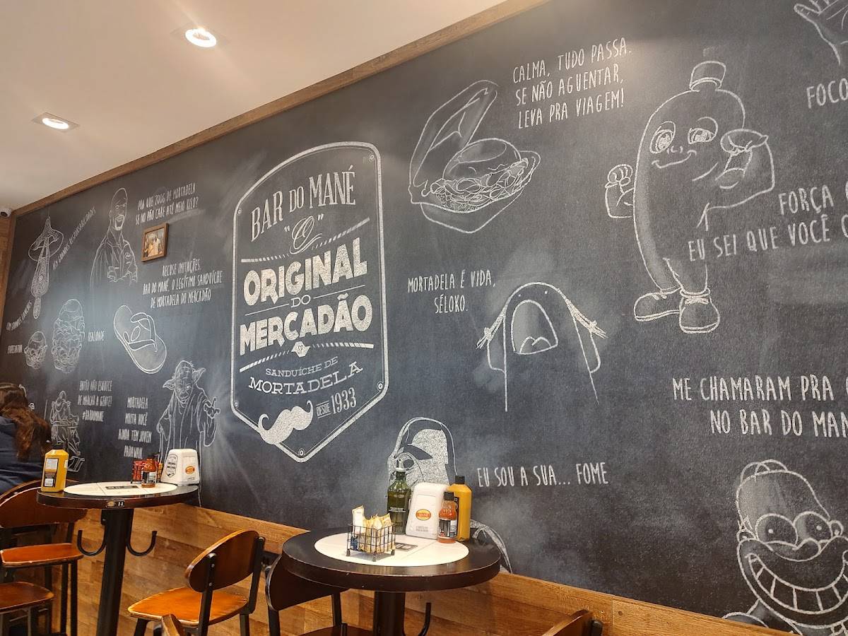 Bar Do Mané cardápio