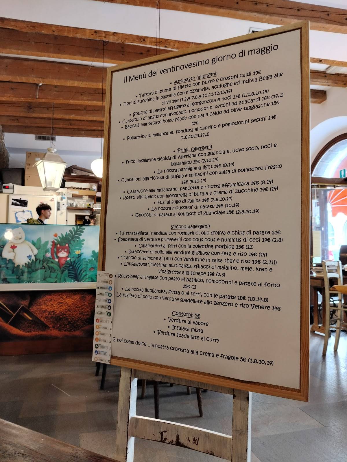Menu di Baracca E Burattini Trieste 