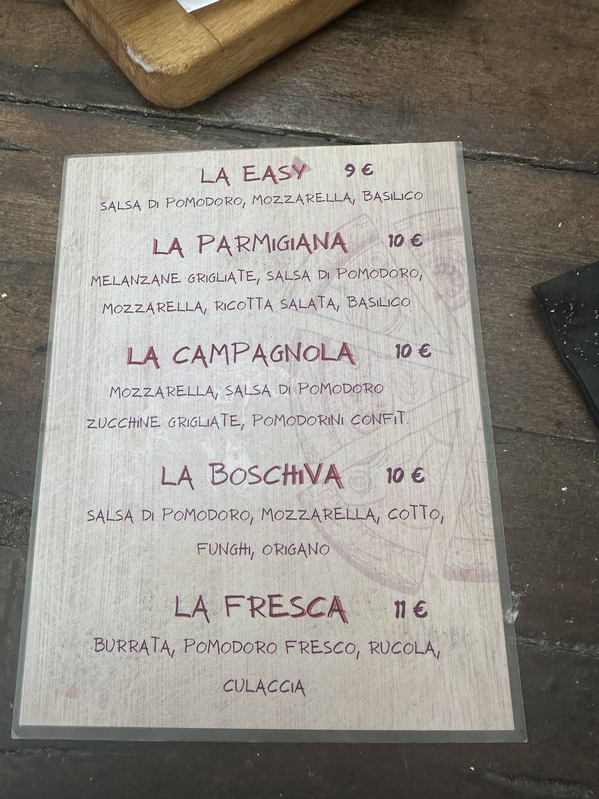 Menu di Battisti 