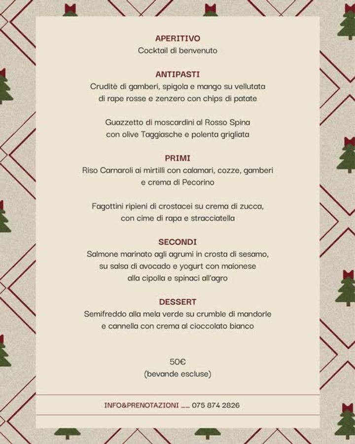 Menu di Be Happy Ristorante 