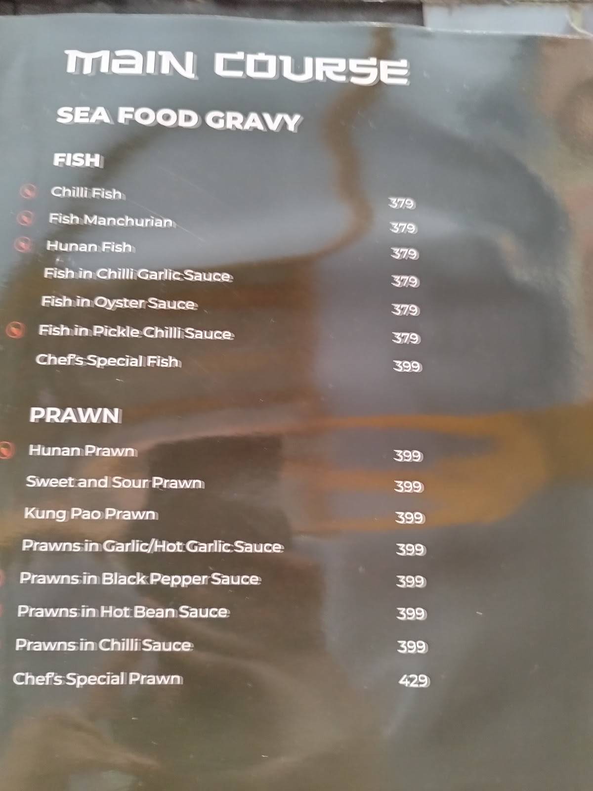 Beijing Bites (Ananth Nagar) menu