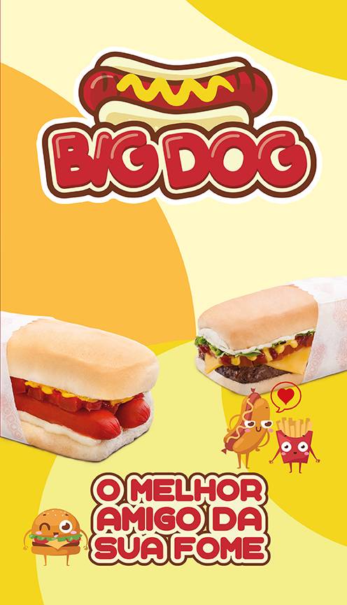 Big Dog Lanches cardápio