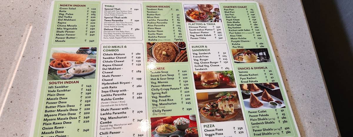 Bikanervala Indore menu
