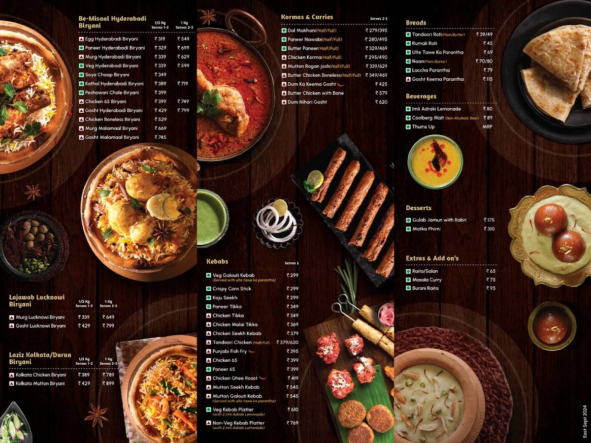 Biryani By Kilo- Patliputra Colony, Patna menu