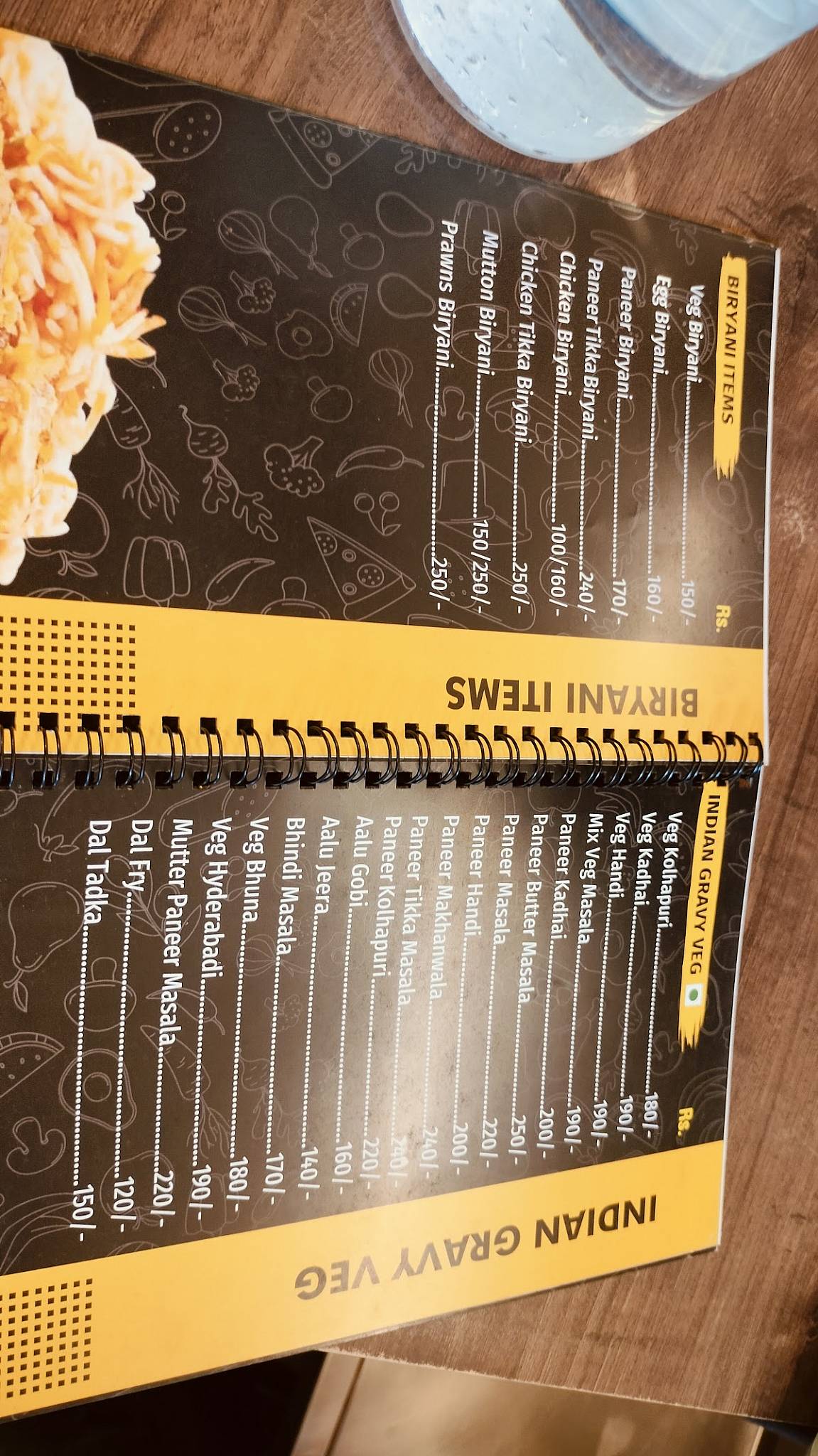 Biryani & More 2.0 menu