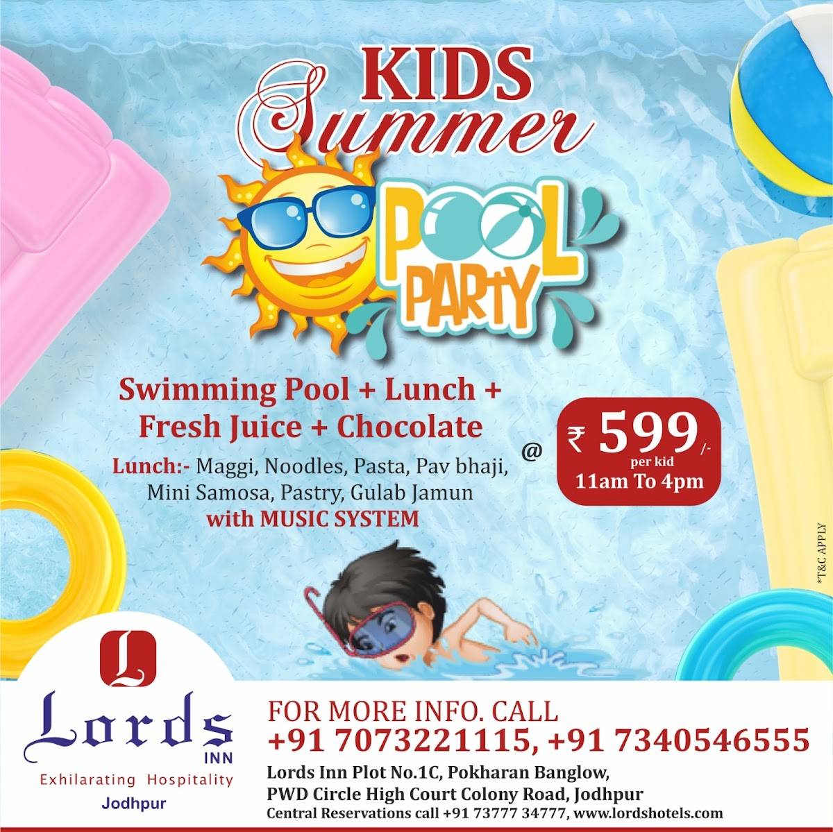 Blue Coriander Jodhpur menu