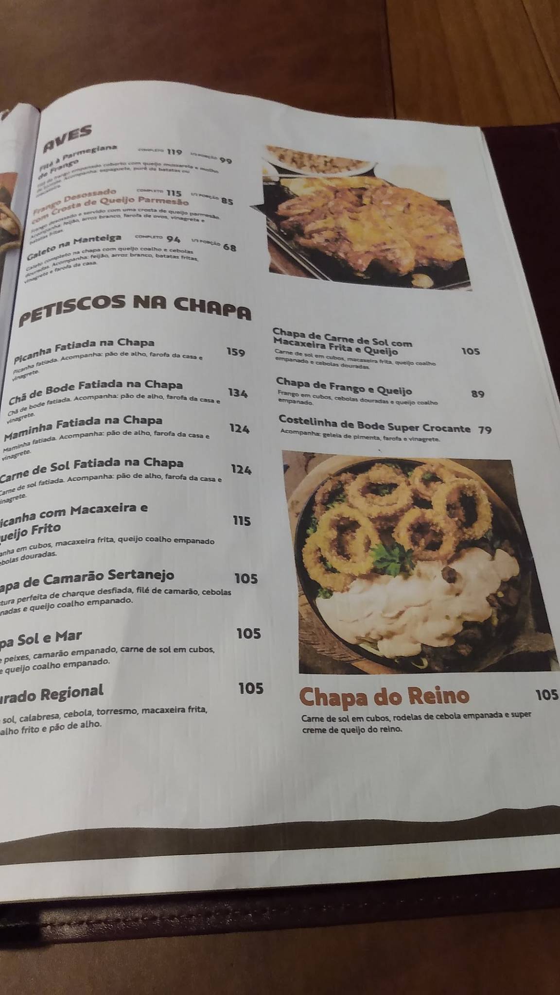 Bode do Nô Afogados cardápio