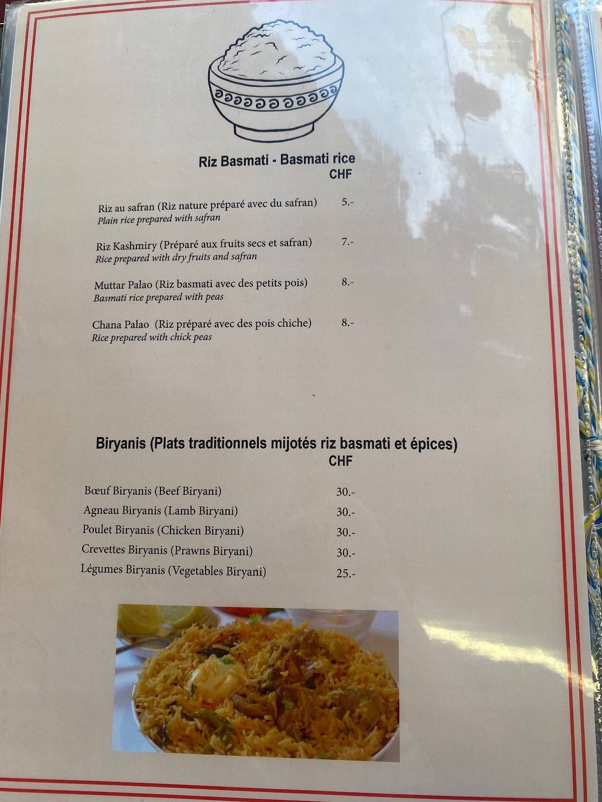 Menu di Bombay-Indian Restaurant 